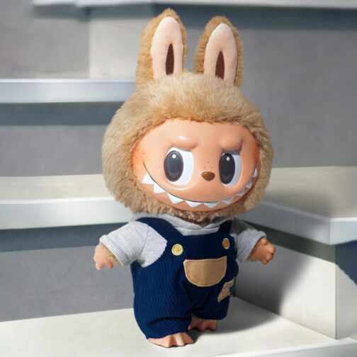 fficial Labubu "Dress Be Late" Vinyl Plush Doll | The Monsters Collectible Designer Art Toy for Modern Decor