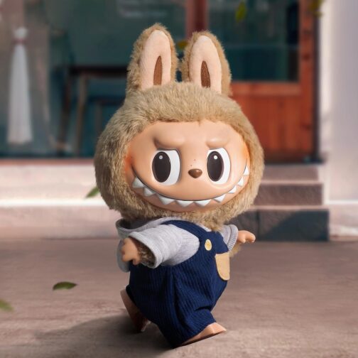 fficial Labubu "Dress Be Late" Vinyl Plush Doll | The Monsters Collectible Designer Art Toy for Modern Decor - Image 4