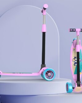 3-Wheel Foldable Kick Scooter for Kids | Rider Pro Adjustable Scooter | Outdoor Toy for Boys & Girls