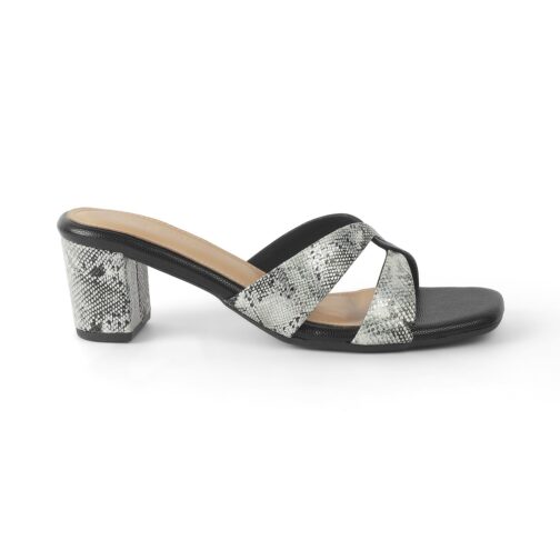 Little Wish Snafun black women?s dress block heel sandals - Image 2