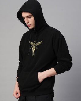 Vintage Nirvana Men Drop Shoulder Premium Terry Hoodie ? Classic Band Graphic Hoodie