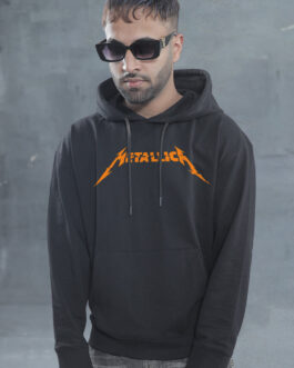 Metallica Rock Men Drop Shoulder Premium Terry Hoodie ? Iconic Band Graphic Oversized Hoodie