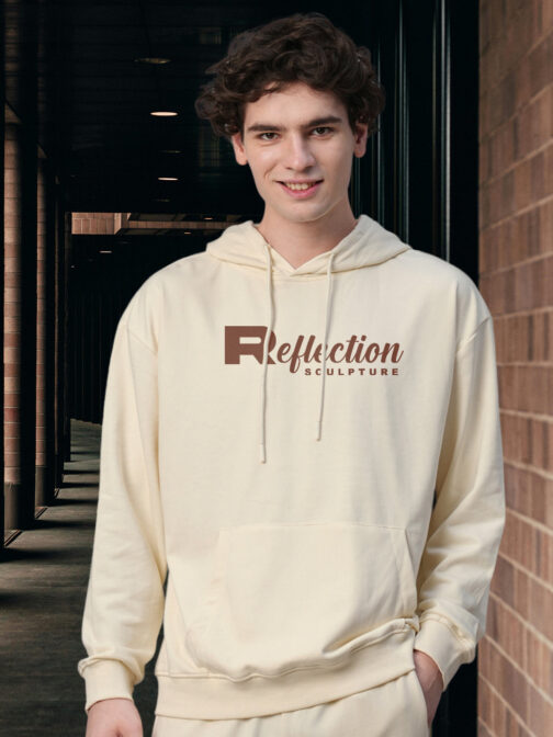 Reflection Men Drop Shoulder Premium Terry Hoodie ? Aesthetic Streetwear Hoodie