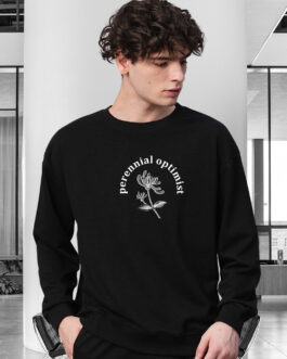 True Nature Drop Shoulder Premium Terry Sweatshirt ? Earthy Oversized Sweatshirt