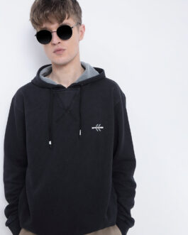 men?s charcoal hoodie cozy winter casual wear for men