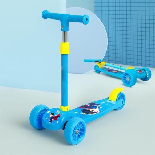 Rider Pro 3-Wheel Kick Scooter for Kids (2–12 Years) | Adjustable Height, Foldable Design Boys & Girls (Black) - Image 5