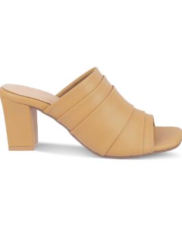 Little Wish Coco beige women?s dress block heel sandals