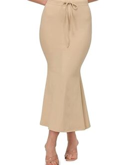 Cream Saree Shapewear Petticoat