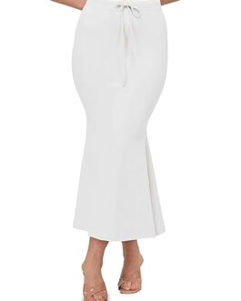 White Saree Shapewear Petticoat
