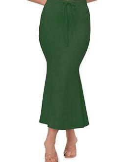 Green Saree Shapewear Petticoat