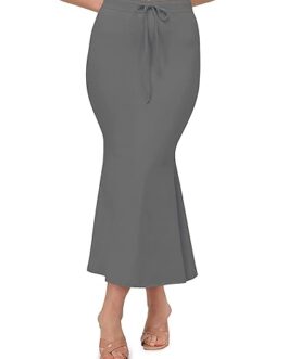 Grey Saree Shapewear Petticoat