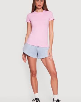 Short Sleeve Crew Neck Tee