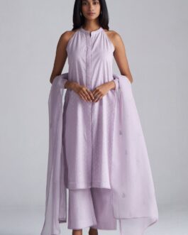 Iris Cotton Dobby Kurta Set