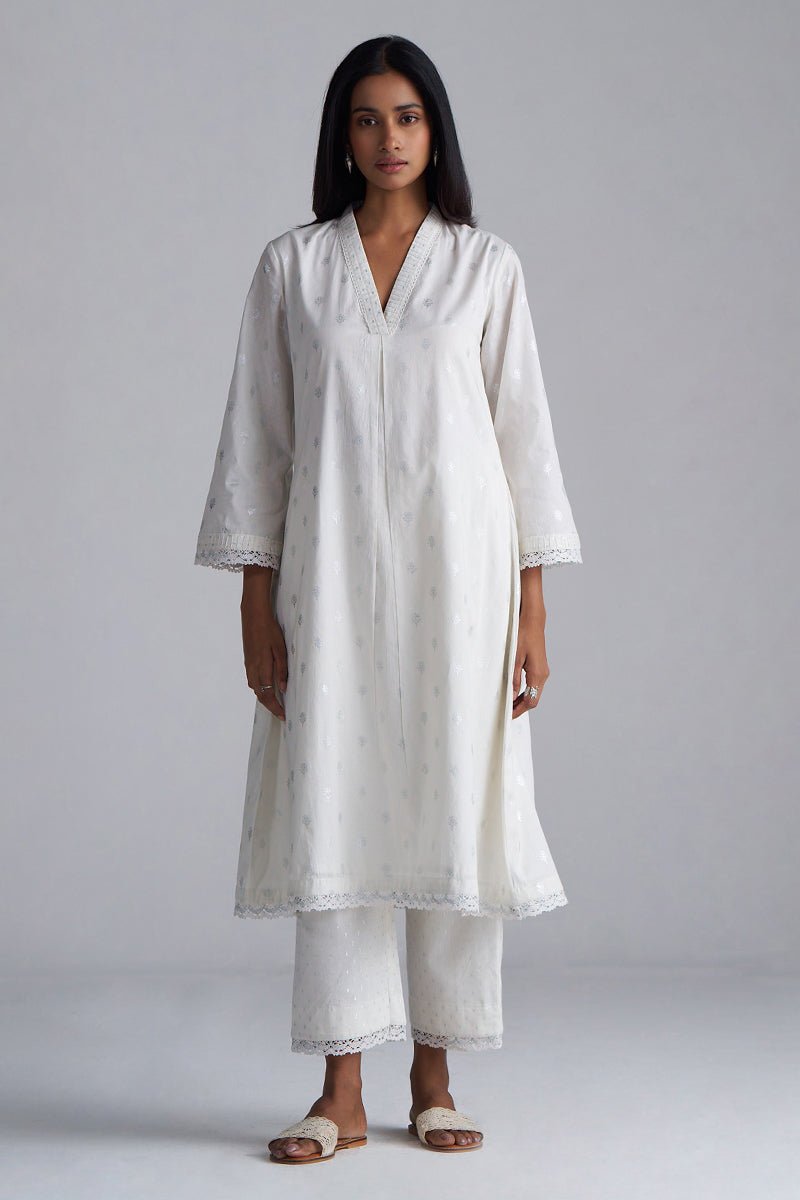 Off-White Mul-Mul Foil Printed Co-ord Set