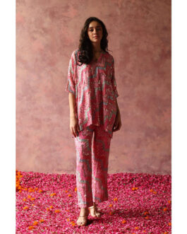 Little Wish Maiyra Pink Kaftan (Set of 3)