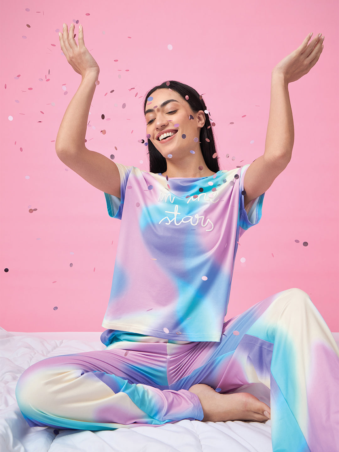 Vibrant Ease Wide Pyjama Set