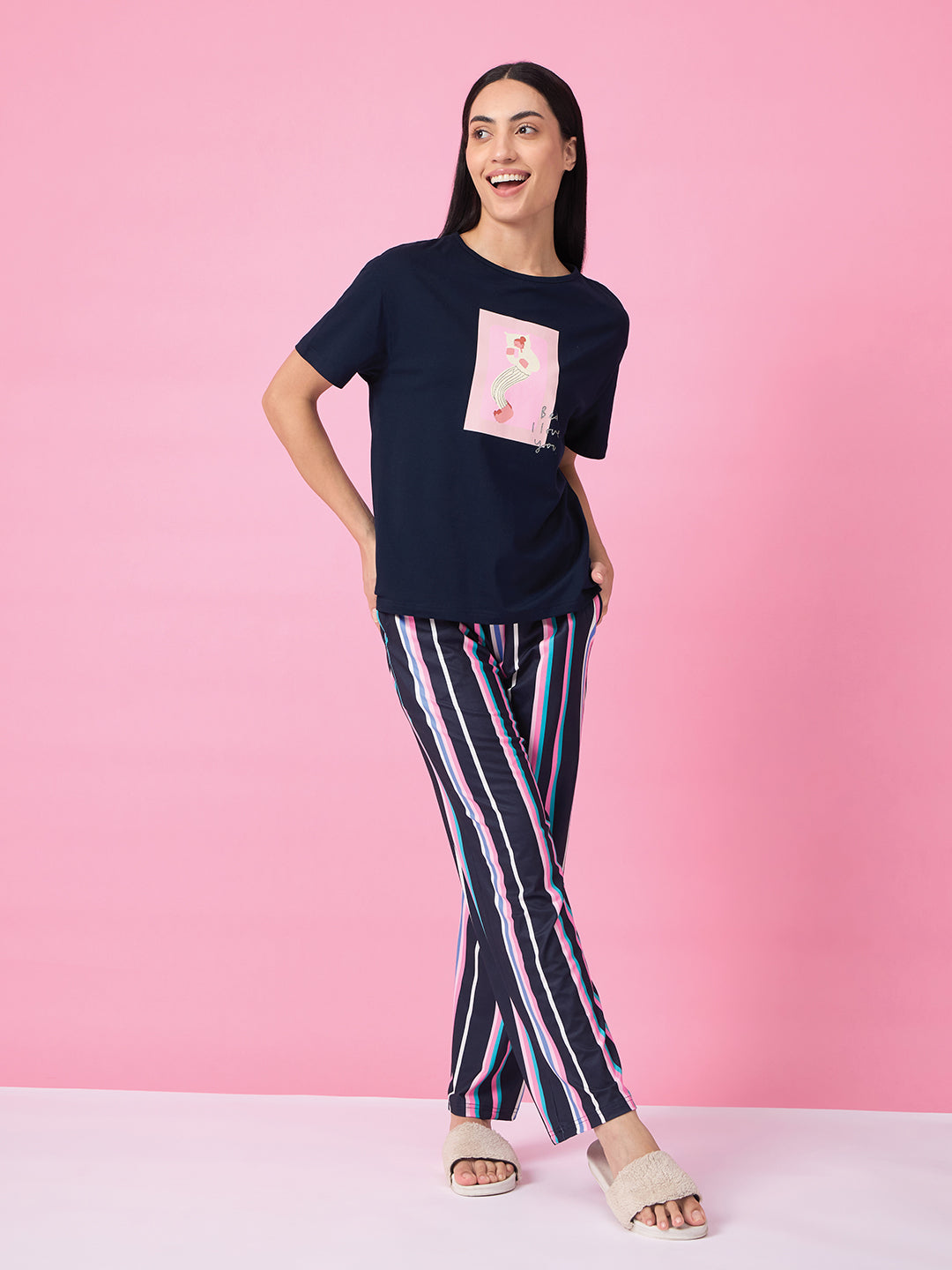 Playful Stripes Pyjama Set