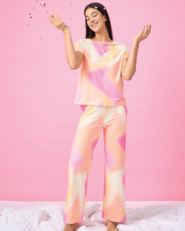 Vibrant Ease Wide Pyjama Set