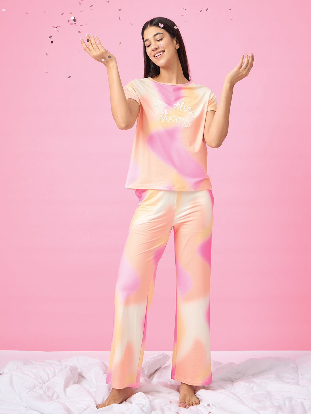 Vibrant Ease Wide Pyjama Set
