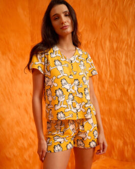 Garfield Nap Boss Short Set