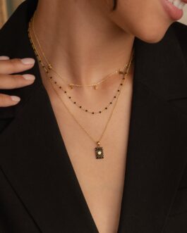 Onyx Necklace Set