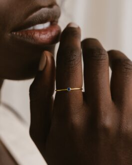 Tiny Birthstone Ring