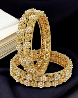 Women Gold Alloy Bangles
