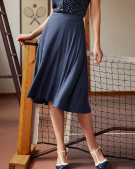 Excellence Attained Knit A-Line Skirt