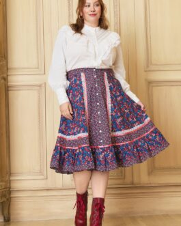 Gunne Sax For Modcloth'S Isabella Midi Skirt