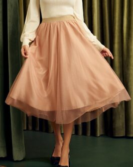 Time Capsule Tulle Midi Skirt