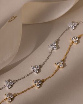 Mini Lily Diamond Bracelet