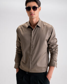Satin Stretch Shirt