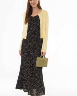 Black Mini Floral Slip Jumper