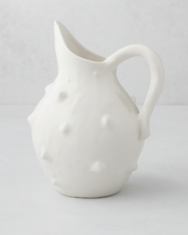 Handmade Ceramic Bumpy Pitcher