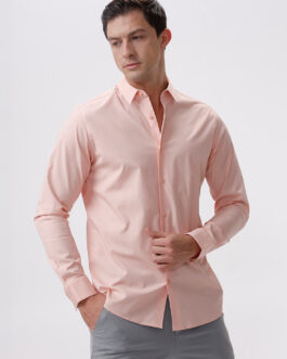 Men'S Powell Peachy Keen Cotton Slim Fit Shirt