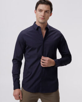 Powell Peacoat Cotton Shirt