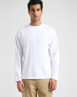 O-Neck Regular Fit T-shirt - White