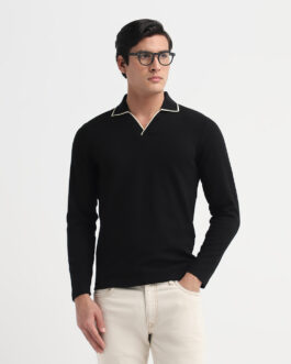Adley Waffle Slim Fit Polo