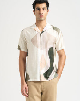 Tencel Printed Regular Fit Shirt