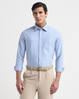 Light Blue Cotton OXFORD SHIRT