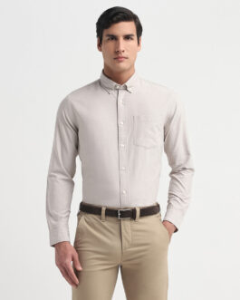 Button Down Collar Regular Fit Shirt