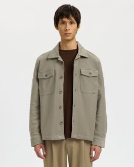 Green Sweat Overshirt