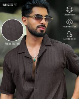 Tangled Dark Grey Half Sleeve Shirt