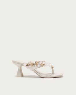 Abi Sandal - Antique White