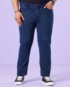 Plus Size Dark Indigo Flextech Stretch Kevin Fit Jeans?