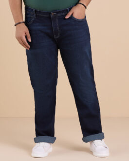 Plus Size Horizon Blue Flextech Kevin Fit Stretch Jeans?