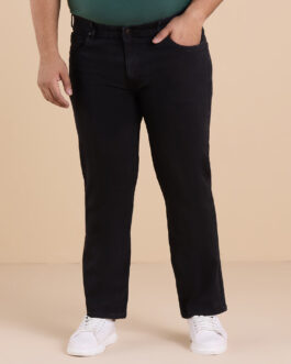 Plus Size Shadow Black Flextech Stretch Kevin Fit Jeans?