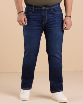 Plus Size Dark Wash Kevin Fit Stretch Jeans?