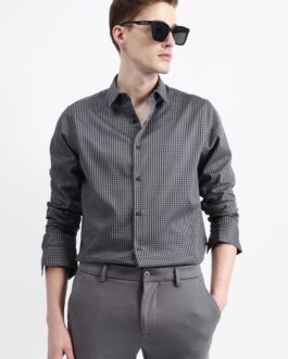 Full Sleeves Houndstooth Shirt
