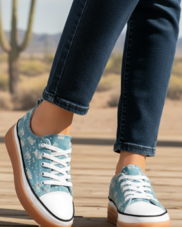 Blue Casual Women Sneaker